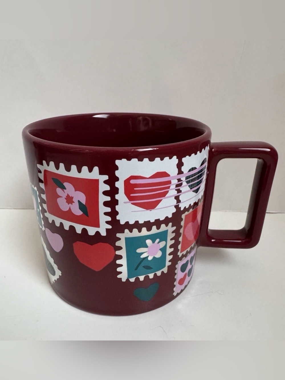 Starbucks Valentine Stamp Love Letter Coffee Mug